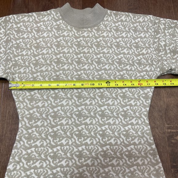 Crocodile Wool Blend Sweater sz M - Picture 10 of 14